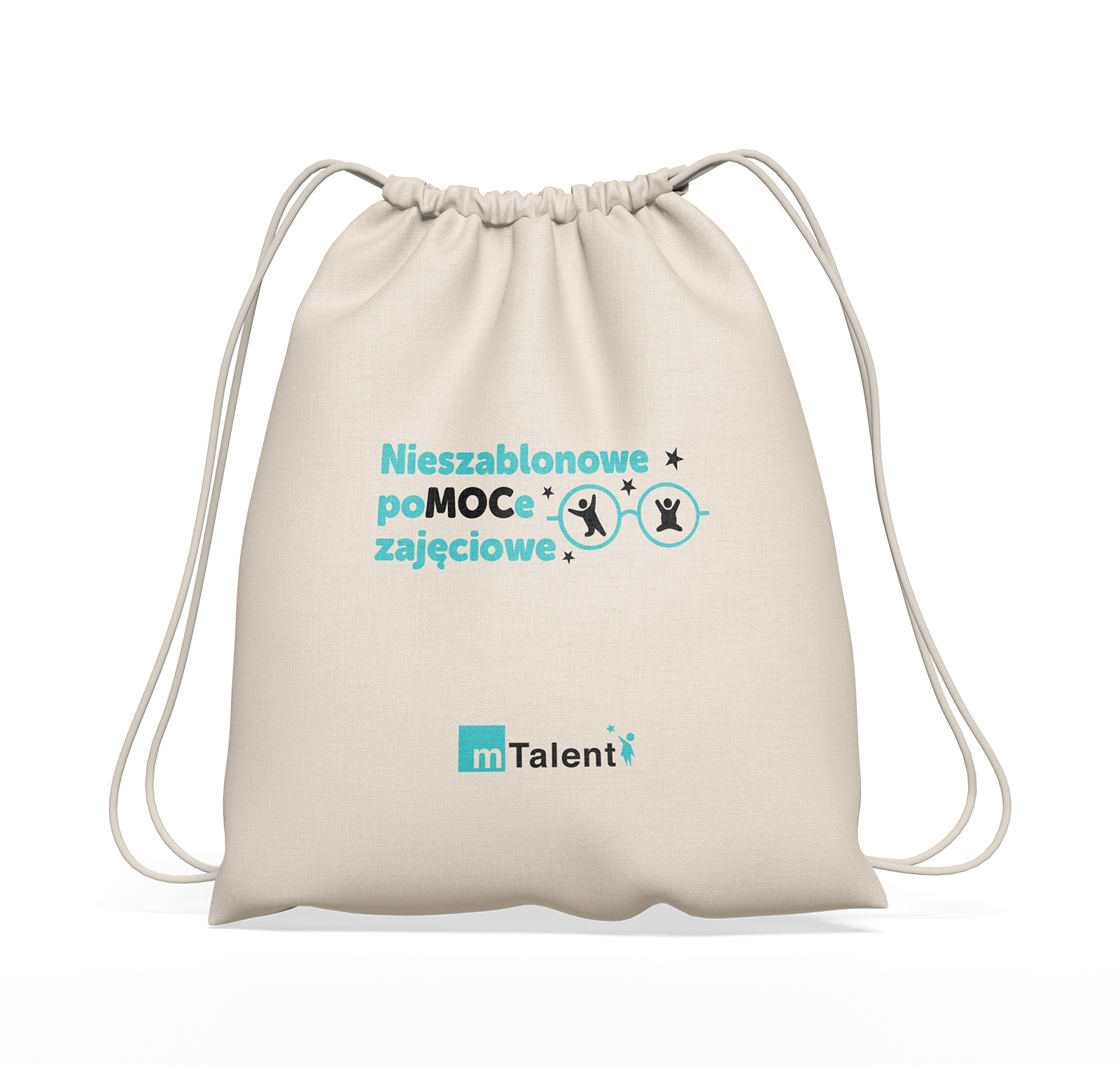 mTalent Edukacja włączająca  wiek 7+, 11+ mtalent_worek_mockup-1