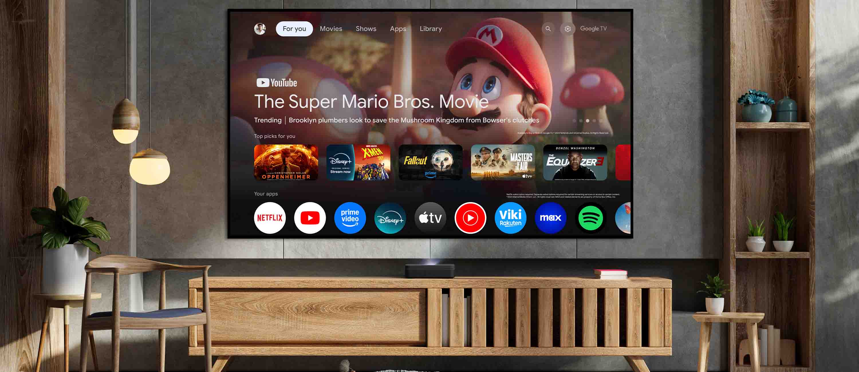 Projektor Optoma H190X zapalone_swiatlo