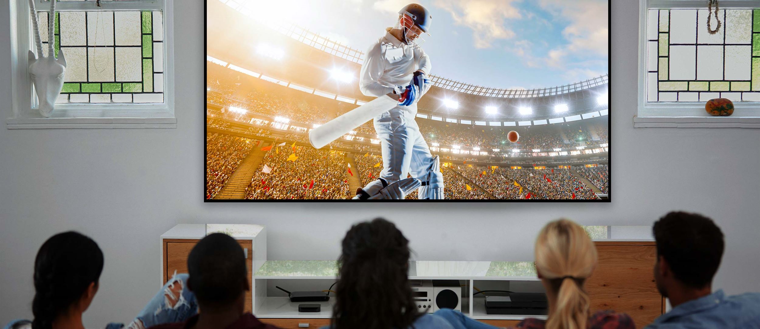 Projektor Optoma H190X zapalone_swiatlo