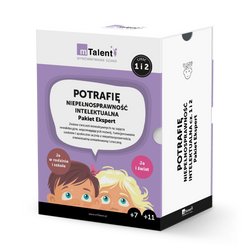 mTalent Potrafię. Niepełnosprawność intelektualna – Pakiet Ekspert (cz. 1 i cz. 2) (Ja i świat, Ja w rodzinie i szkole) (wiek 7+, 11+)