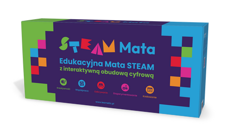 Edukacyjna Mata STEAM z interaktywną obudową cyfrową
