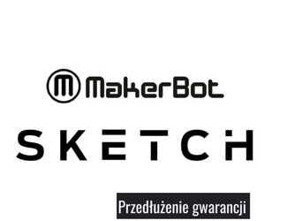 Rozszerzenie gwarancji do 3 lat dla drukarki 3D MakerBot Sketch