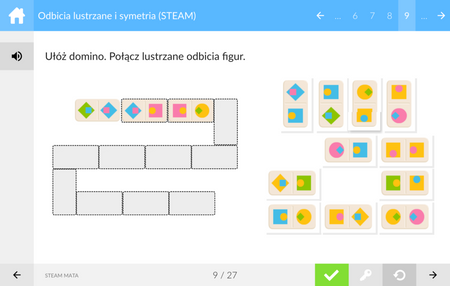 Edukacyjna Mata STEAM z interaktywną obudową cyfrową