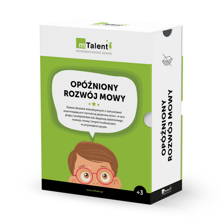 mTalent Opóźniony rozwój mowy  (3+)