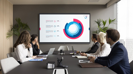 Monitor interaktywny Optoma 65" 5 Series 5653RK - 0% VAT dla placówek oświatowych