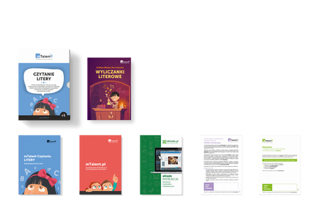 mTalent Czytanie. Litery