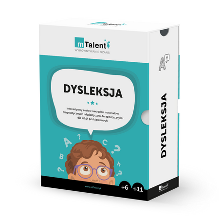 mTalent DYSLEKSJA  (wiek 6+, 11+)