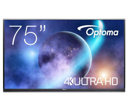 Monitor interaktywny Optoma 75"  5 Series 5752RK+ - 0% VAT dla placówek oświatowych + rok subskrypcji mozaBook