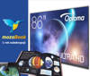 Monitor interaktywny Optoma 86"  5 Series 5862RK+ - 0% VAT dla placówek oświatowych + rok subskrypcji mozaBook